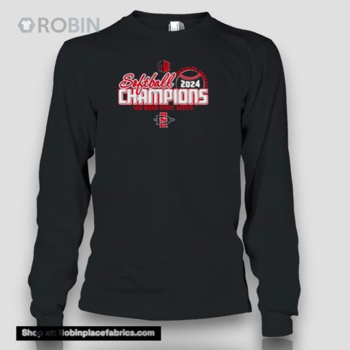 Sdsu Aztecs 2024 Softball Mountain West Conference Champions Shirt