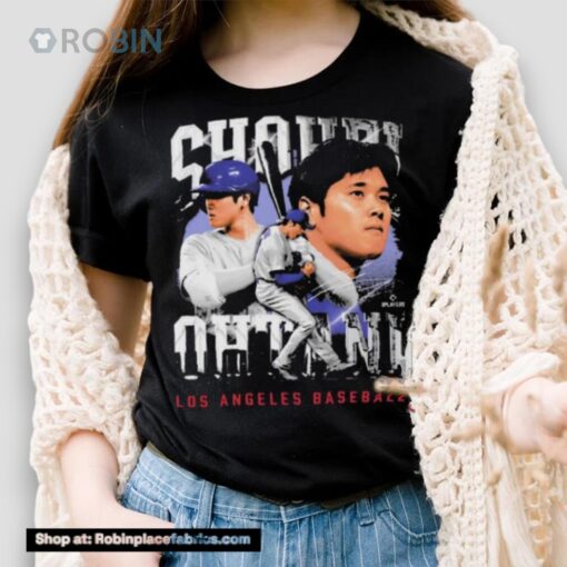 Shohei Ohtani Los Angeles Dodgers Vintage Signature Shirt