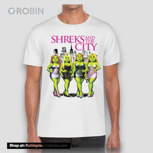 Shrek’s Ogre And The City Ladies Boyfriend Shirt