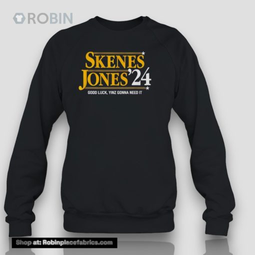 Skenes Jones 2024 Good Luck, Yinz Gonna Need Iunisex Shirt