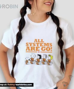 Snoopy Peanuts Nasa All Systems Are Go Shirt