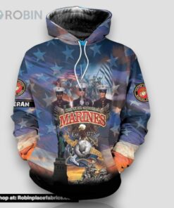 Soldier Us Army Marine Corps 3D All Print Hoodie, Zip  Up Hoodie