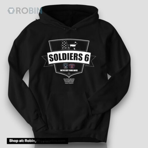 Soldiers 6 We’ve Your Back Shirt