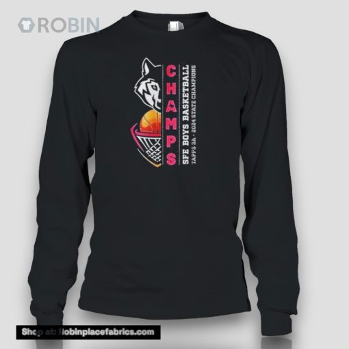 St. Francis Varsity Boys Basketball Tapps 3a 2024 State Champions Shirt