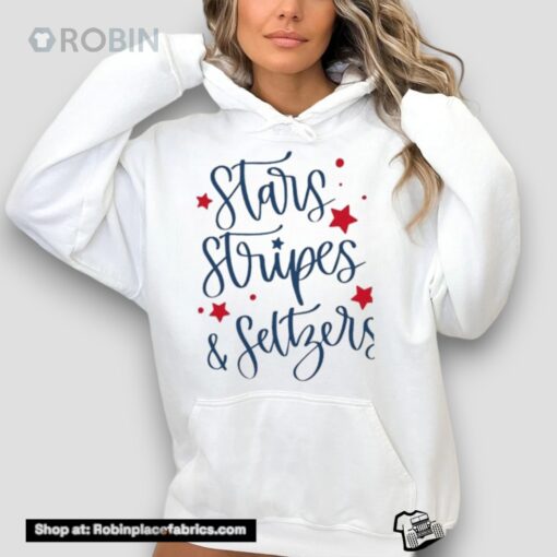 Stars Stripes And Seltzers Happy 4th Of July Shirt