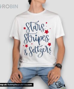 Stars Stripes And Seltzers Happy 4th Of July Shirt
