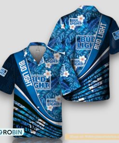 Summer Aloha Tropical Bud Light Hawaiian Shirt