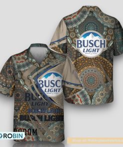 Summer Boho Mandala Busch Light Hawaiian Shirt