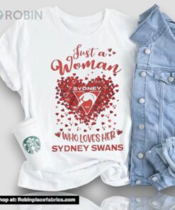 Sydney Swans Just A Woman Who Loves Her Sydney Swans Shirt