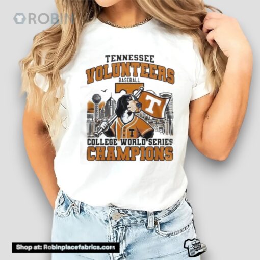 Tennessee Volunteers Baseball College World Series Champs 2024 Shirt