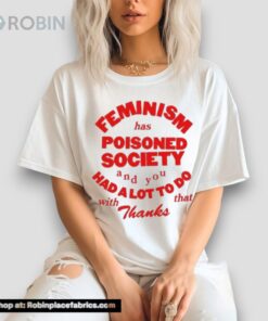 Thanks For Poisoning Society Shirt