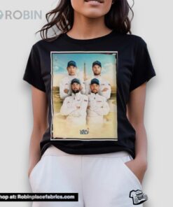 The 4 Players Scheffler Schauffele Clark And Morikawa For Team Usa At 2024 Paris Olympics Wall Art Decor Poster Shirt