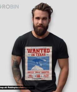 The Philadelphia Phillies Wanted July 16 2024 In Texas Globe Life Field Bryce Mp3 Harper Nl Leading Vote Getter Shirt The Philadelphia Phillies Wanted July 16 2024 In Texas Globe Life Field Bryce Mp3 Harper Nl Leading Vote Getter Shirt