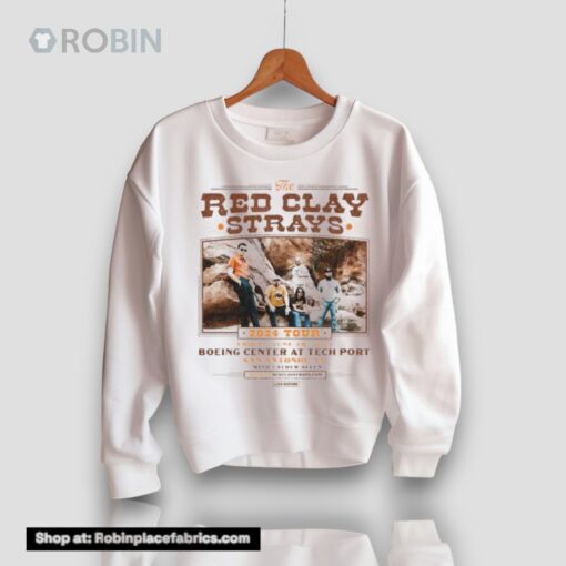 The Red Clay Strays 2024 Tour June 28 2024 Boeing Center At Tech Porunisex Shirt