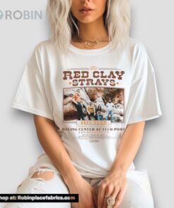 The Red Clay Strays 2024 Tour June 28 2024 Boeing Center At Tech Porunisex Shirt