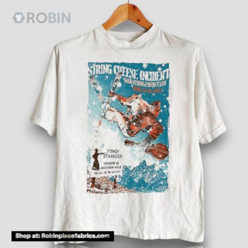 The String Cheese Incident June 27 2024 Snow King Mountain Jackson Wy Shirt