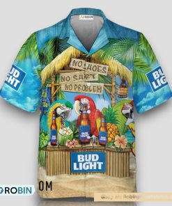 The Ultimate Margaritaville Party Bud Light Hawaiian Shirt