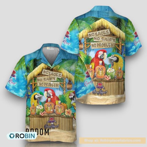 The Ultimate Margaritaville Party Crown Royal Hawaiian Shirt