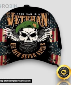 This Man Is A Veteran Classic Cap