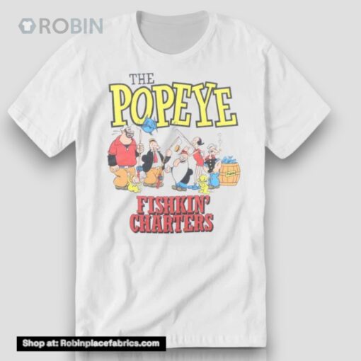 Tom Brady Popeye Fishkin’ Charters Shirt