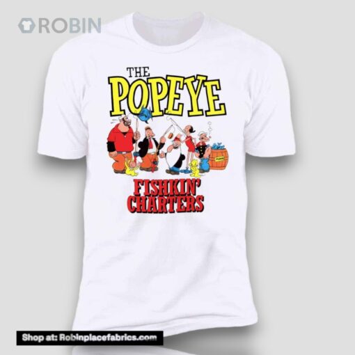 Tom Brady Wear Popeye Fishkin’ Charters Shirt