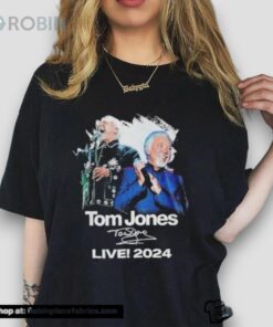 Tom Jones Live 2024 Signature Shirt