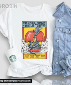Trampled By Turtles Jun 28 2024 Beak & Skiff Apple Orchards Lafayette Ny Shirt
