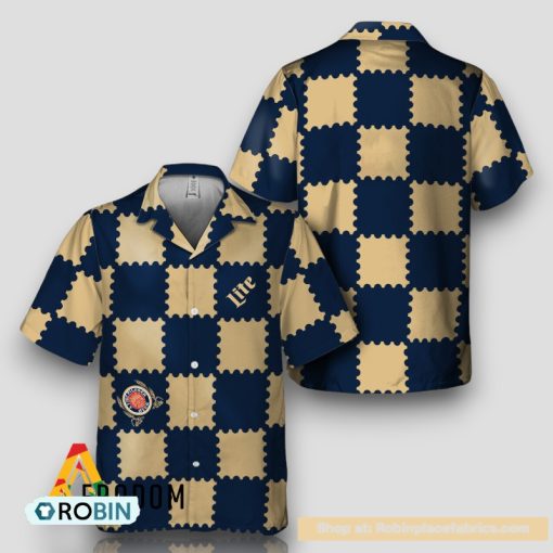 Trendy Gingham Miller Lite Hawaiian Shirt