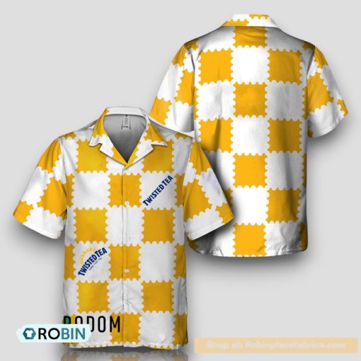 Trendy Gingham Twisted Tea Hawaiian Shirt
