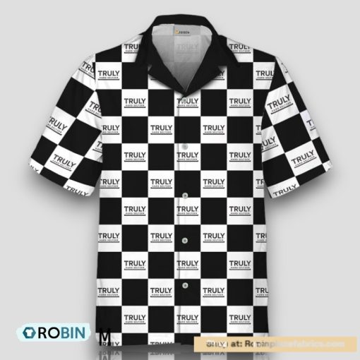 Truly Hard Seltzer Checkerboard Hawaiian Shirt