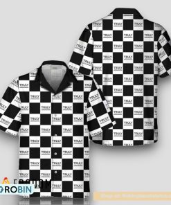 Truly Hard Seltzer Checkerboard Hawaiian Shirt Truly Hard Seltzer Checkerboard Hawaiian Shirt