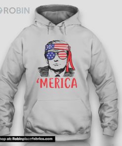 Trump Merica Donald Trump 4th Of July Trump Sunglasses Usa Flag Unisex Shirt