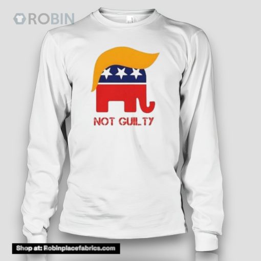 Trump Not Guilty Republican Shirt