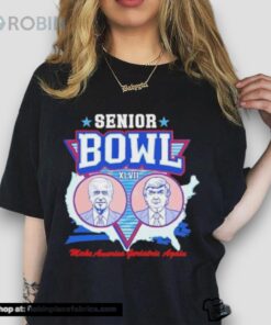 Trump Vs Biden Senior Bowl Xlvii Make America Geriatric Again Unisex Shirt Trump Vs Biden Senior Bowl Xlvii Make America Geriatric Again Unisex Shirt