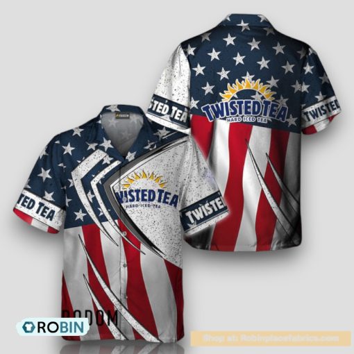 Twisted Tea Fourth Of July Esports Hawaiian Shirt