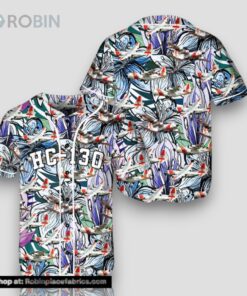 U.S Coast Guard Lockheed HC 130 Hercules Baseball Jersey U.S Coast Guard Lockheed HC 130 Hercules Baseball Jersey