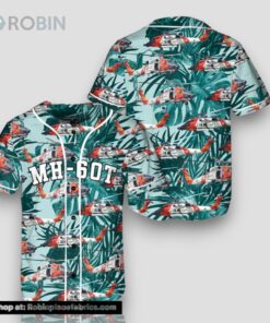 U.S Coast Guard Sikorsky MH 60T Jayhawk Baseball Jerseys