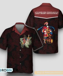 Unisex Polynesian Tribal Captain Morgan Hawaiian Shirt Unisex Polynesian Tribal Captain Morgan Hawaiian Shirt