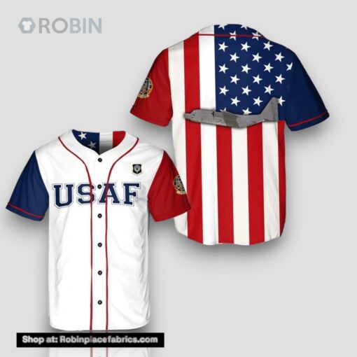 US Air Force 15th Special Operations Squadron MC 130H Combat Talon II Baseball Jersey