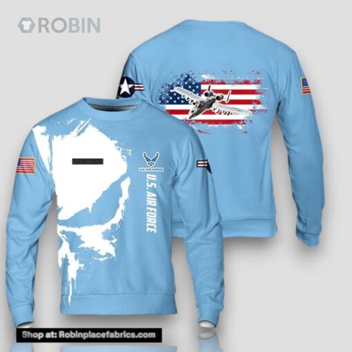 US Air Force Fairchild Republic A 10 Thunderbolt II Sweater 3D