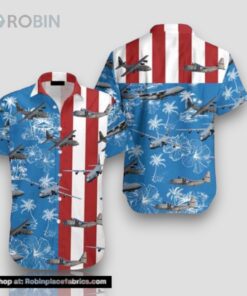 US Air Force Lockheed C 130 Hercules 4th Of July Hawaiian Shirt For Men Women