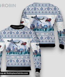 US Air Force Lockheed C 141 Starlifter Christmas Sweater