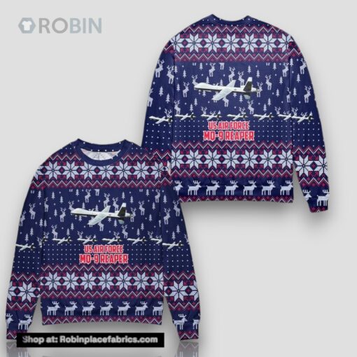 US Air Force MQ 9A Reaper Sweater 3D