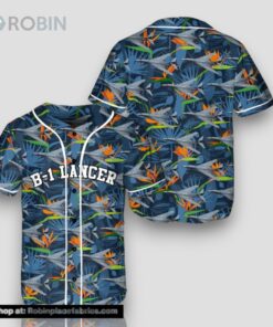 US Air Force Rockwell B 1 Lancer Baseball Jersey