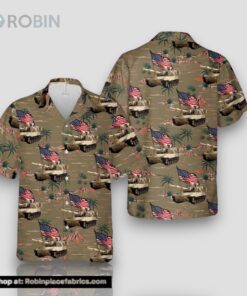 Us Army M109 Paladin Tank 4th Of July Hawaiian Shirt Us Army M109 Paladin Tank 4th Of July Hawaiian Shirt