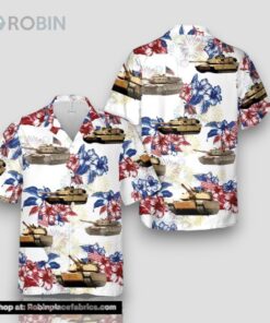 Us Army M1a1 Abrams Tank July 4th Hawaiian Shirt Us Army M1a1 Abrams Tank July 4th Hawaiian Shirt
