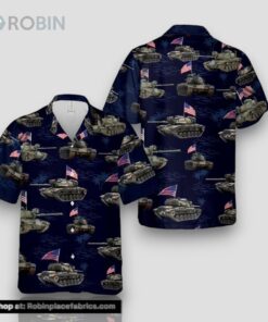 Us Army M60a1 Tank July 4th Hawaiian Shirt Us Army M60a1 Tank July 4th Hawaiian Shirt