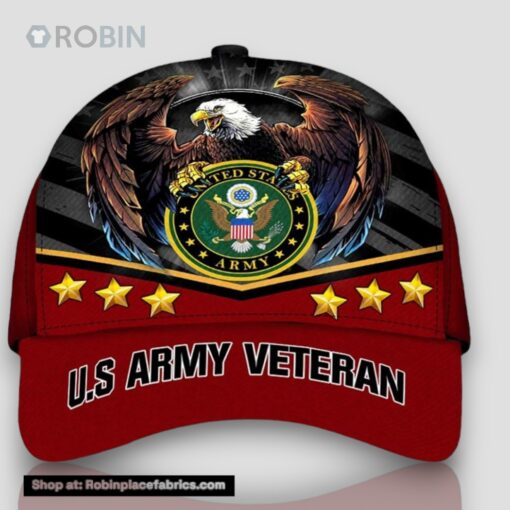 US Army Military Veterans Day America Cap
