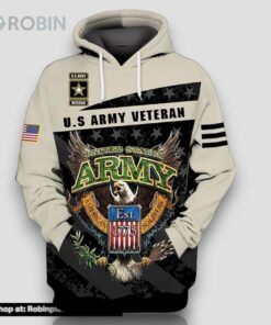 US ARMY VETERAN 3D Hoodie For Men For Women