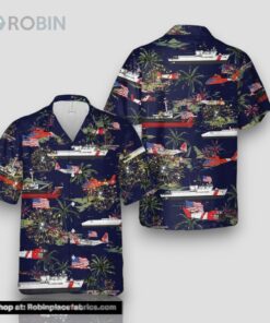 Us Coast Guard 4th Of July Hawaiian Shirt Short Sleeve Hawaiian Shirt For Men